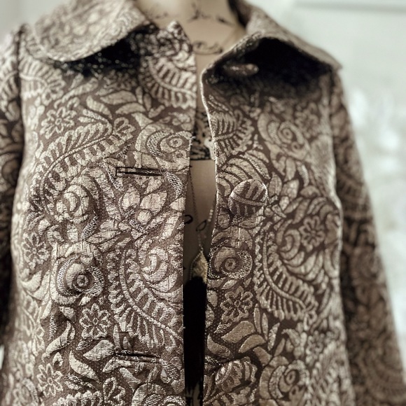 Banana Republic Metallic Blazer Small - Picture 7 of 10